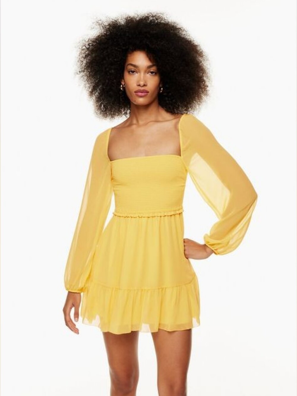 aritzia x Wilfred tempest mini dress